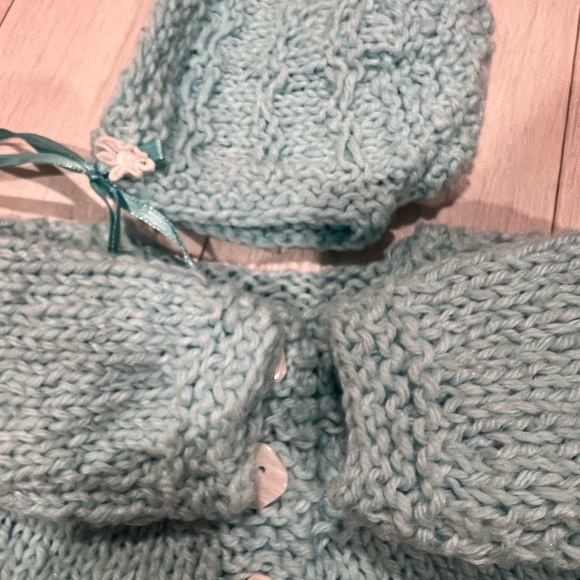 Handmade Baby newborn clothes set - Picture 7 of 8